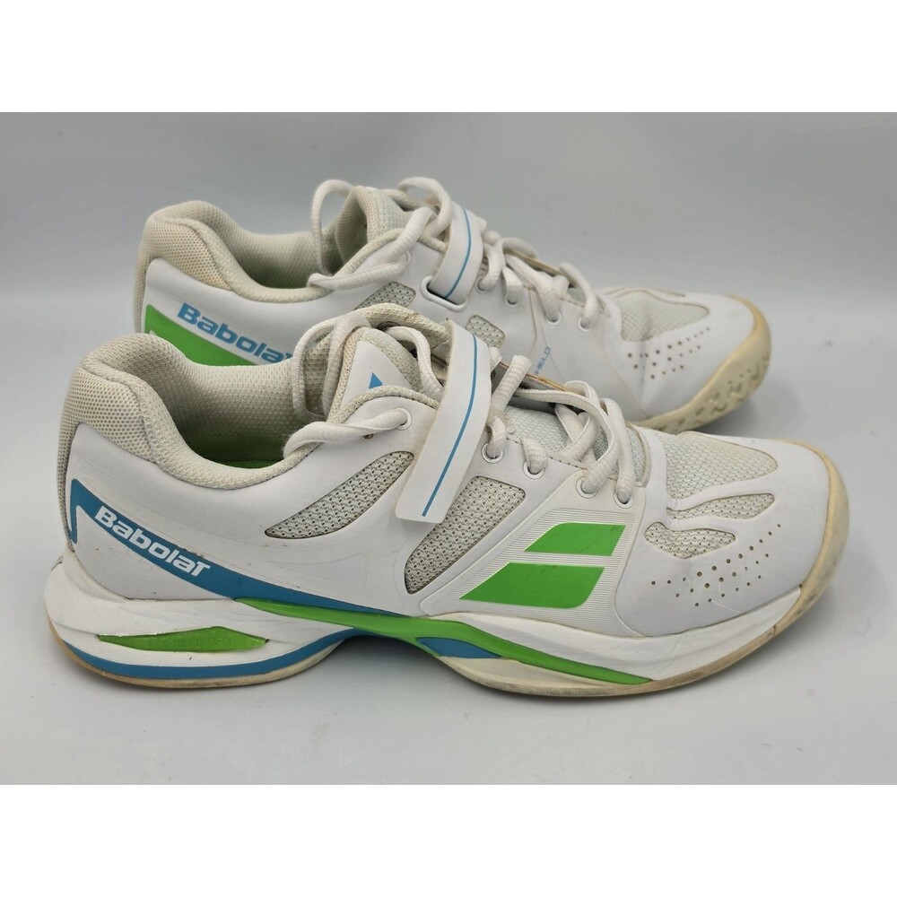 Babolat Propulse BPM All Court Womens 8 White Pickleball Tennis Shoes Sneakers